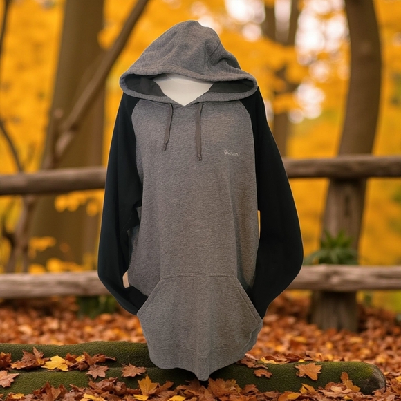 Columbia - XXL Men's Gray and Black Hoodie - Picture 5 of 8